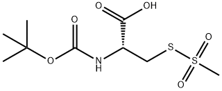 N-Boc-L-cysteine Methanethiosulfonate Struktur
