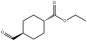 (1r,4r)-ethyl 4-formylcyclohexanecarboxylate Structure