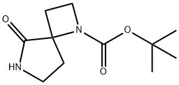 TERT-BUTYL 5-OXO-1,6-DIAZASPIRO[3.4]OCTANE-1-CARBOXYLATE Structure