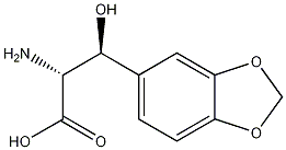 1,3-Benzodioxole-5-propanoicacid,a-amino-b-hydroxy-,[S-(R*,S*)]-|3-(苯并[1,3]二氧戊环-5-基)-2-氨基-3-羟基丙酸