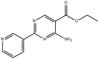 4-Amino-2-(3-pyridinyl)-5-pyrimidinecarboxylic acidethylester|4-氨基-2-(3-吡啶基)-5-嘧啶羧酸乙酯