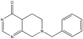 7-Benzyl-5,6,7,8-tetrahydropyrido[3,4-d]pyrimidin-4(4aH)-one Structure