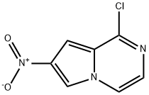 1-CHLORO-7-NITROH-PYRROLO[1,2-A]PYRAZINE Struktur