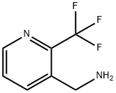1-[2-(Trifluoromethyl)pyridin-3-yl]methanamine Struktur