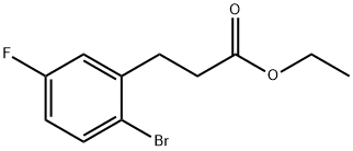 METHYL 3-(2-BROMO-5-FLUOROPHENYL)PROPANOATE,1057674-00-6,结构式