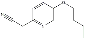 2-(5-butoxypyridin-2-yl)acetonitrile|