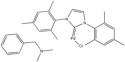1058661-78-1 氯[(1,3-二均三甲苯基咪唑-2-亚基)(N,N-二甲基苄胺)钯(Ⅱ)]