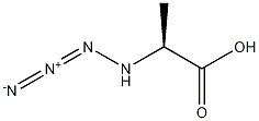 3-叠氮基-D-丙氨酸, 105928-88-9, 结构式