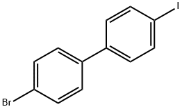 4-ブロモ-4'-ヨードビフェニル 化学構造式