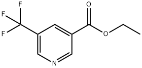 Ethyl 3-(trifluoromethyl)-5-pyridinecarboxylate 化学構造式