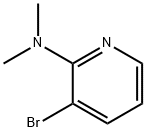 3-bromo-N,N-dimethylpyridin-2-amine Structure