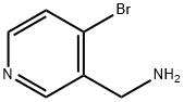 C-(4-Bromo-pyridin-3-yl)-methylamine, 1060805-63-1, 结构式