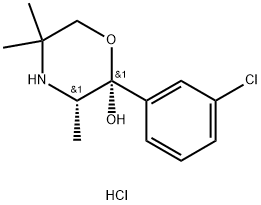 (+)-(2S,3S)-2-(3-chlorophenyl)-3,5,5-trimethylmorpholin-2-ol price.