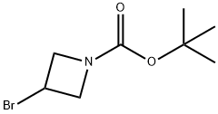 tert-butyl 3-bromoazetidine-1-carboxylate Struktur