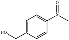 4-(甲基亚磺酰基)苯甲醇,106732-70-1,结构式