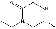 (R)-1-Ethyl-5-methylpiperazin-2-one Struktur