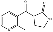 2-Methyl-3-pyridoyl-2-pyrrolidinone,1076198-58-7,结构式