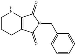 6-苄基-1,2,3,4-四氢-6H-吡咯并[3,4-B]吡啶-5,7-二酮, 1076198-93-0, 结构式