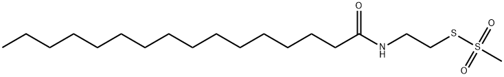Palmitoyl Aminoethyl Methanethiosulfonate 结构式