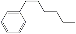 1-Phenylhexane,1077-16-3,结构式