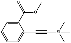 2-[(三甲基硅基)乙炔基]苯甲酸甲酯, 107793-07-7, 结构式