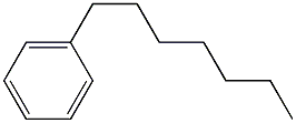 1-Heptylbenzene 化学構造式