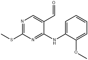 2-(메틸티오)-4-[(2-메톡시페닐)아미노]-5-피리미딘카르복스알데히드