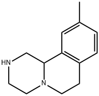10-METHYL-2,3,4,6,7,11B-HEXAHYDRO-1H-PYRAZINO[2,1-A]ISOQUINOLINE,1082871-89-3,结构式