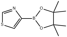 thiazol-4-ylboronic acid pinacol ester Structure