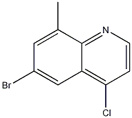 6-Bromo-4-chloro-8-methylquinoline|6-溴-4-氯-8-甲基喹啉