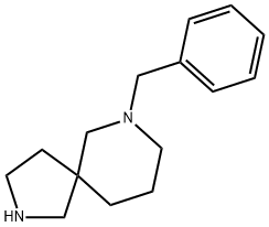 7-benzyl-2,7-diazaspiro[4.5]decane Structure