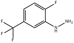 Hydrazine, [2-fluoro-5-(trifluoromethyl)phenyl]- Struktur