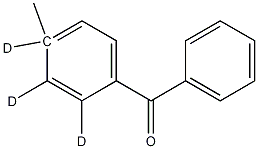 4-Methylbenzophenone-d3,109339-64-2,结构式