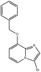 8-(benzyloxy)-3-bromoimidazo[1,2-a]pyridine Structure