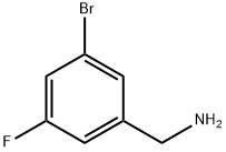 (3-bromo-5-fluorophenyl)methanamine Structure