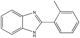 2-(2-甲基苯基)苯并咪唑98%,109744-85-6,结构式