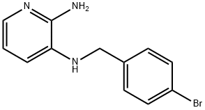N3-(4-Bromo-benzyl)-pyridine-2,3-diamine 结构式
