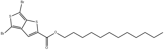 4,6-Dibromothieno[3,4-b]thiophene-2-carboxylic acid dodecyl ester