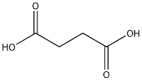 Succinic acid,110-15-6,结构式