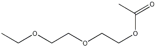 2-(2-Ethoxyethoxy)ethyl acetate,112-15-2,结构式