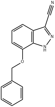 7-苄氧基-3-氰基吲唑, 1123169-54-9, 结构式