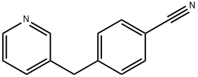 4-(PYRIDIN-3-YLMETHYL)BENZONITRILE Structure