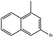 3-Bromo-1-methylnaphthalene Structure