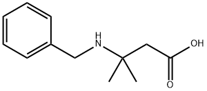 3-(苄基氨基)-3-甲基丁酸, 113479-11-1, 结构式