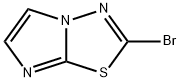 2-ブロモイミダゾ[2,1-B][1,3,4]チアジアゾール 化学構造式