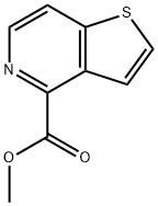 噻吩并[3,2-C]吡啶-4-羧酸甲酯,1140239-89-9,结构式