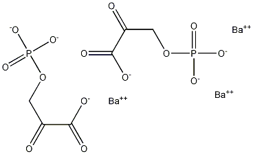 Hydroxypyruvic Acid Phosphate Barium Salt Structure