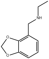 N-(benzo[d][1,3]dioxol-4-ylmethyl)ethanamine Struktur