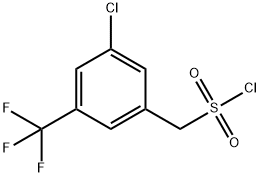 (3-chloro-5-(trifluoromethyl)phenyl)methanesulfonyl chloride|