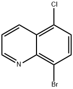 8-溴-5-氯喹啉,1154741-20-4,结构式